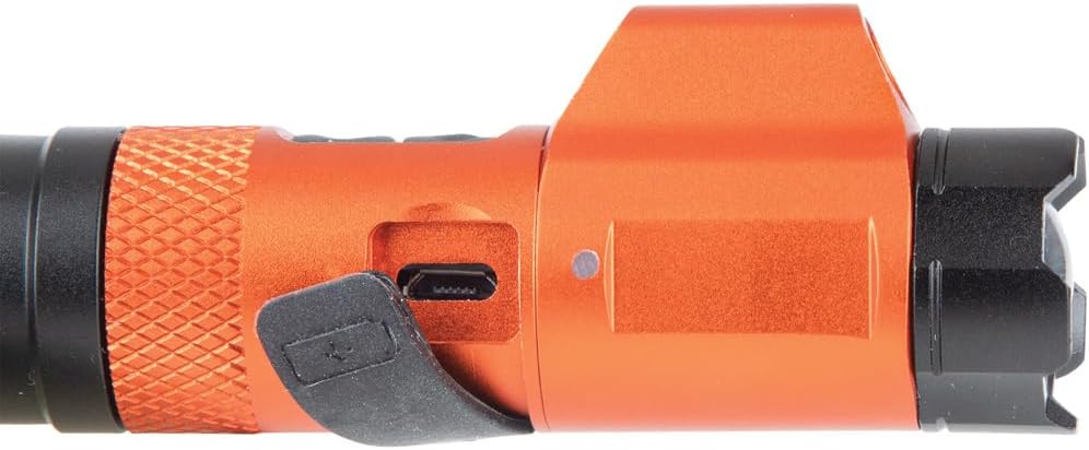 Magnetic LED Flashlight, 350 Lumen Rechargeable, Twist Focus W933777