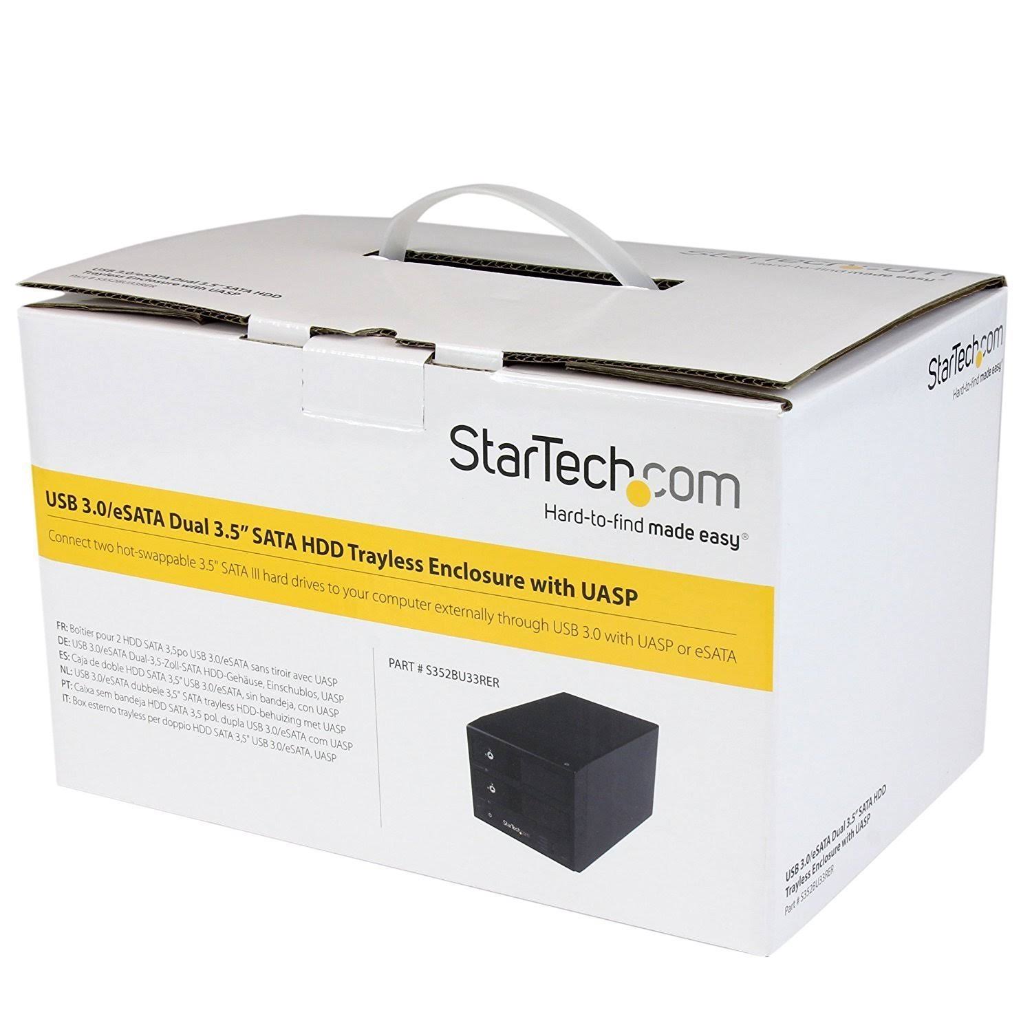 USB 3.0 / eSATA 8-Bay Hot-Swap Hard Drive Enclosure for 2.5/3.5in SATA III J261650
