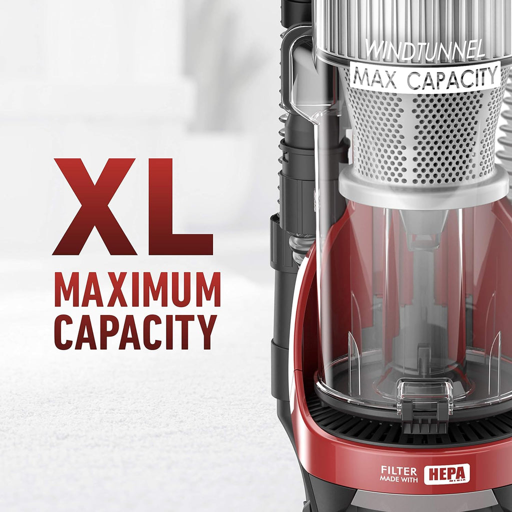 Upright Vacuum Cleaner with HEPA Filtration D370