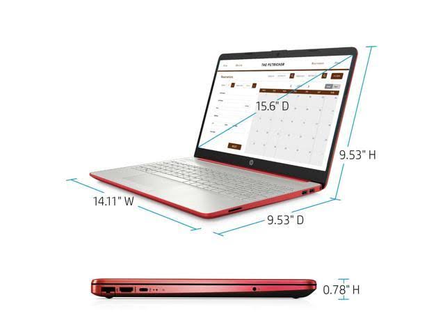 15.6" Pentium Silver 500GB 4GB Win10 Webcam Scarlet Red G959236