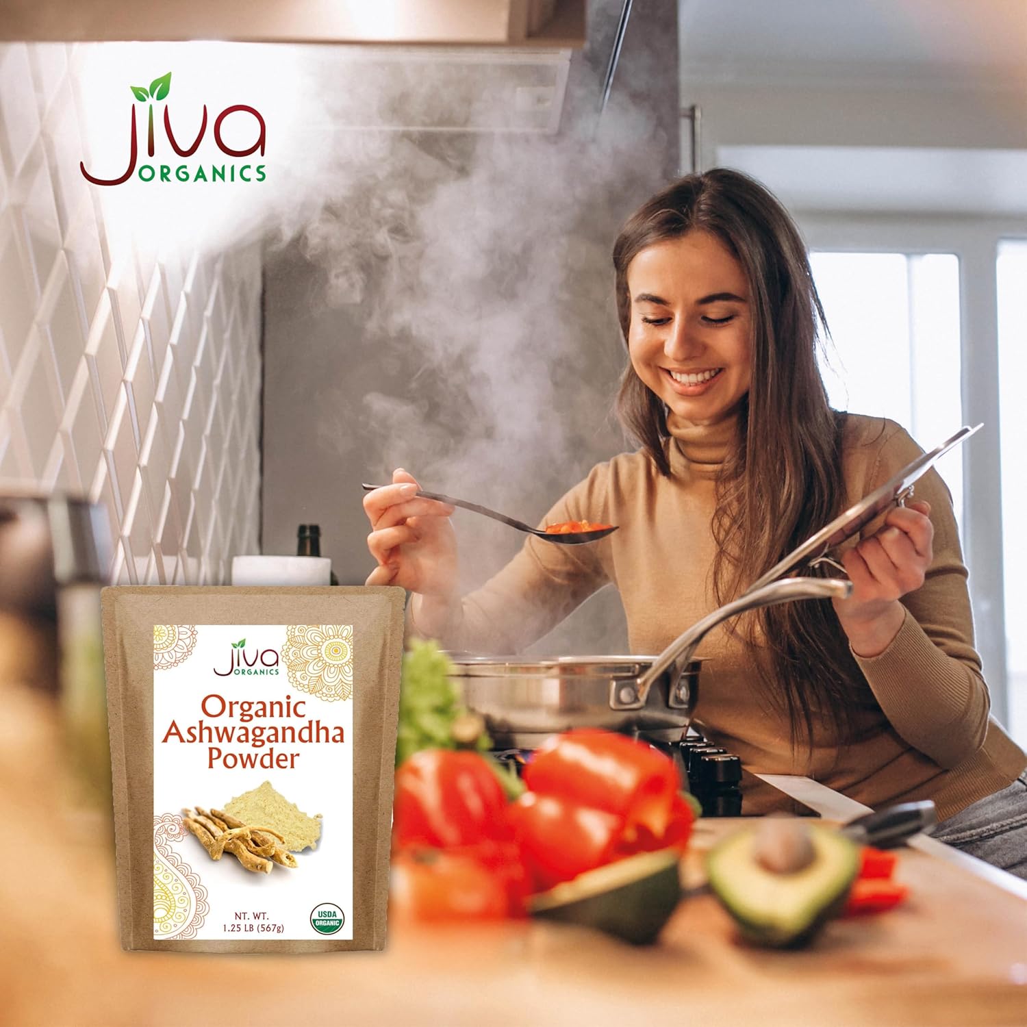 Ashwagandha Root Powder, Raw, Non-GMO P107