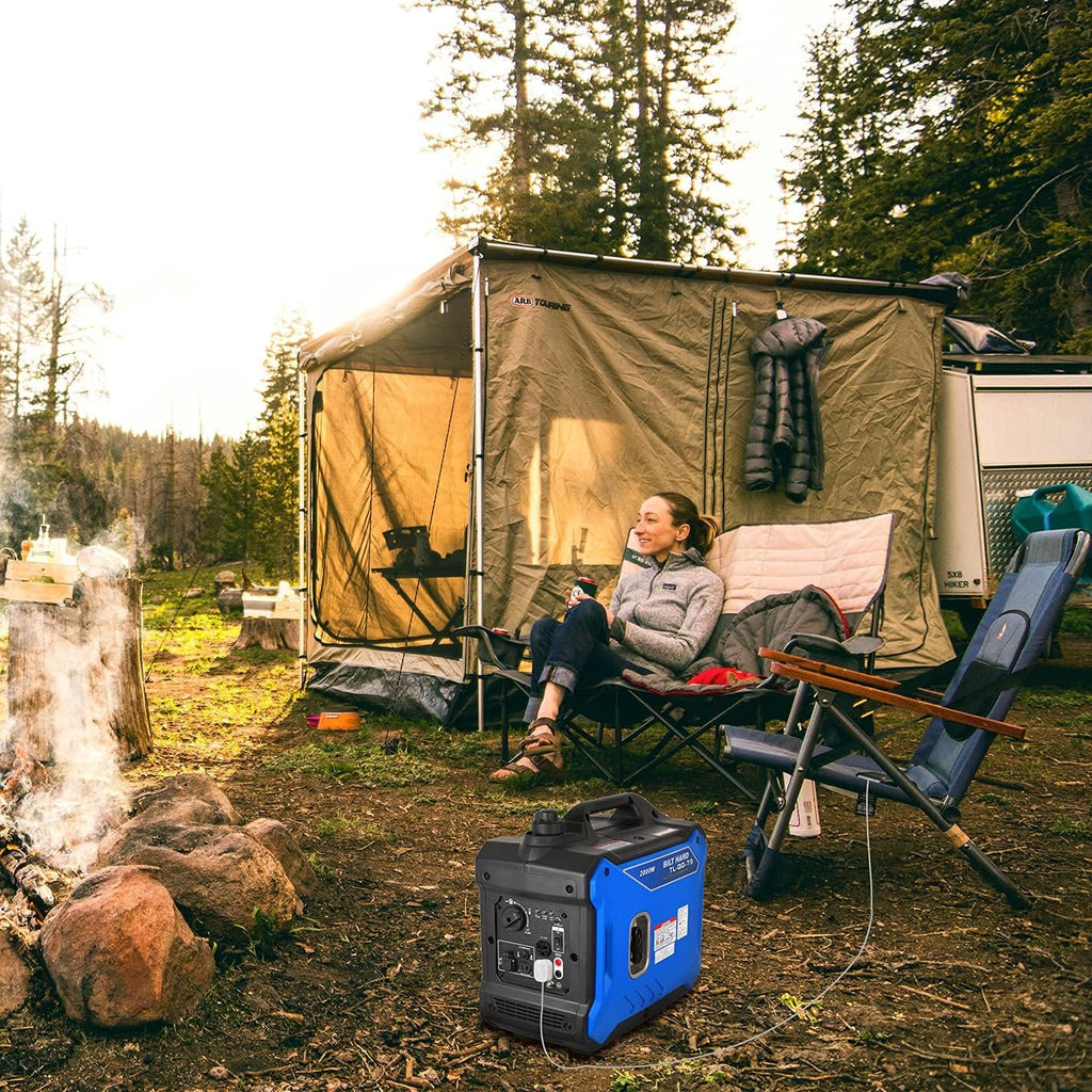 Portable Inverter Generator 2000 Watt, Quiet Gas Powered for Camping Home Emergency M83253