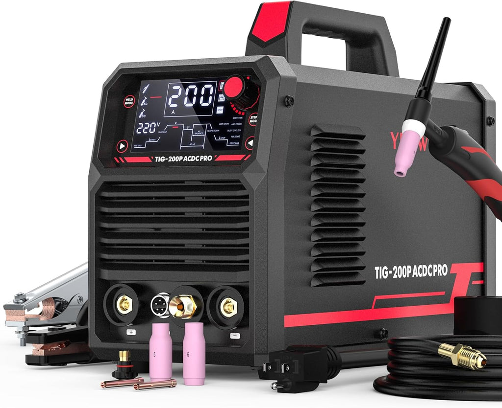 TIG Welder 200A AC/DC with Pulse, Dual Voltage 110/220V Z5170