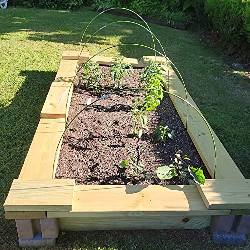 Garden Hoop House Kit for Raised Beds, 20 Pack J3798