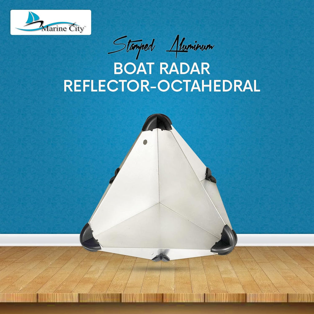 Aluminium Boat Radar Reflector Octahedral 16 Inches T56397