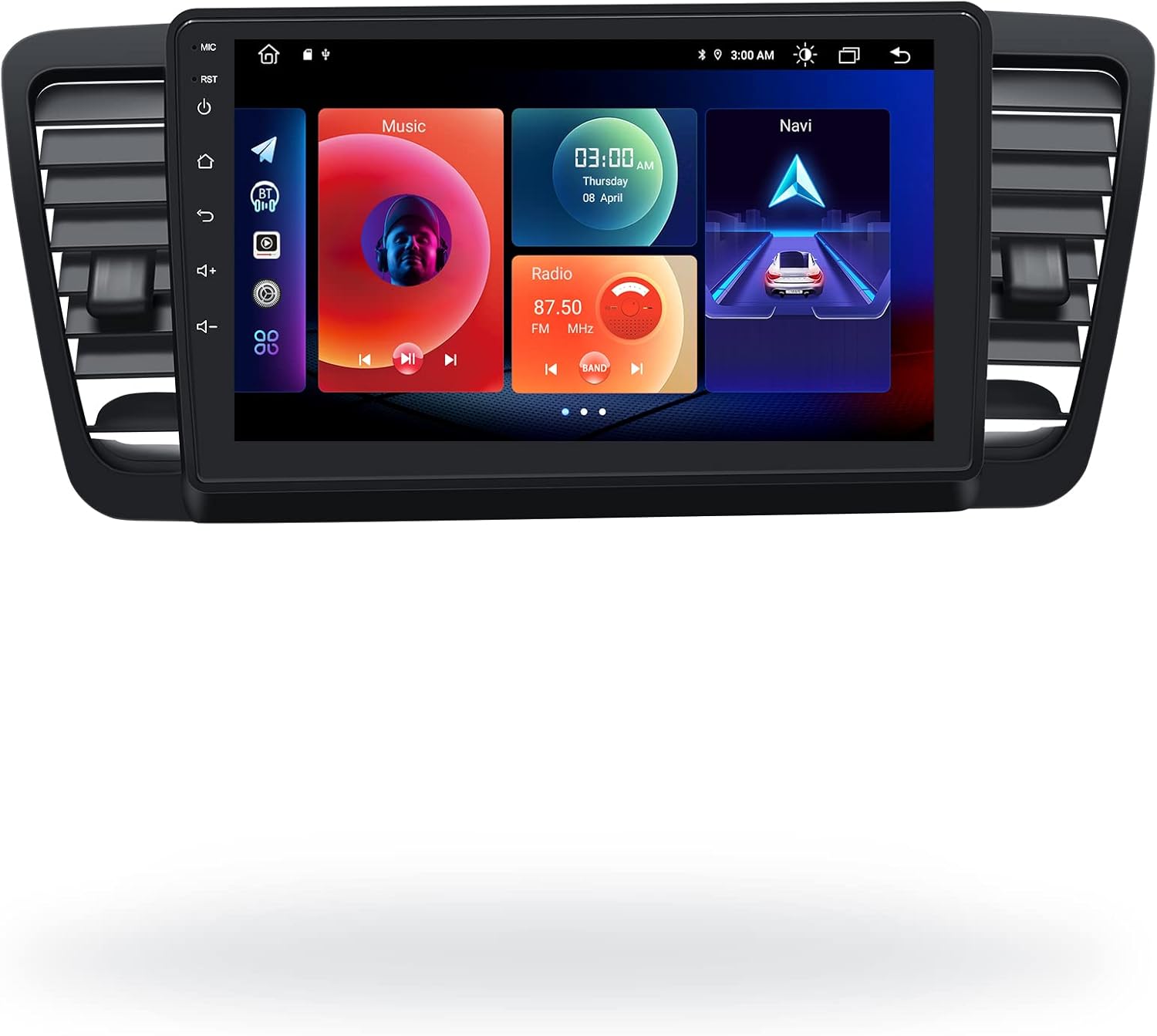 Car Stereo Bluetooth Radio with Carplay Android Auto Touch Screen Z540278