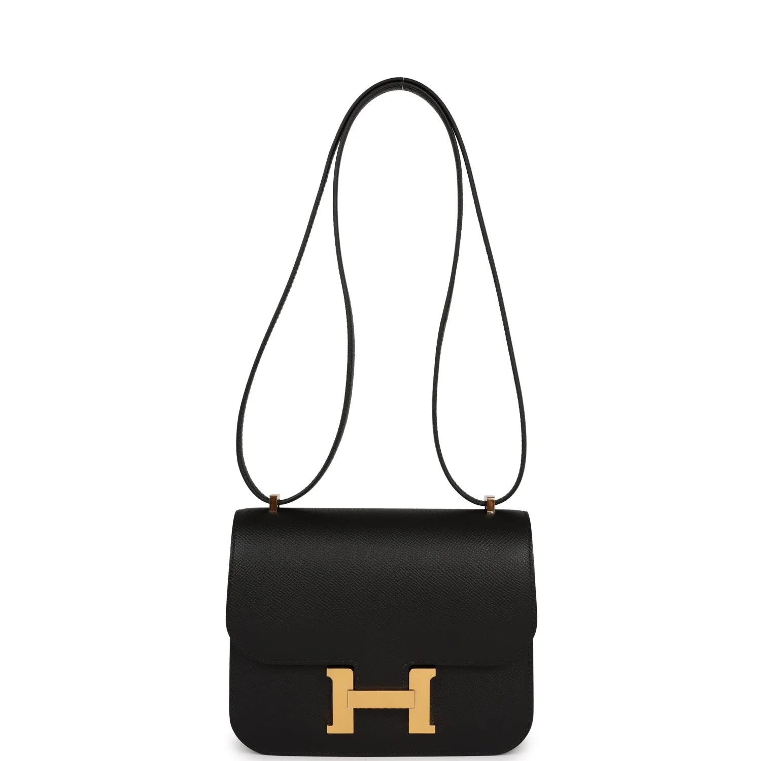 Constance 18 Black Epsom Gold Hardware L773103