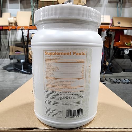 Plant Protein Powder, 20g per Scoop, Gluten & Dairy Free, Vanilla Wafer M1320