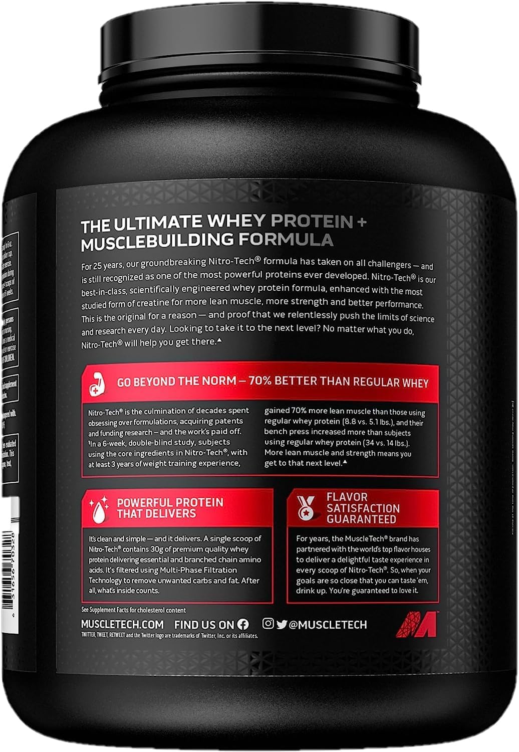 Whey Isolate Protein Chocolate 4lb C1344
