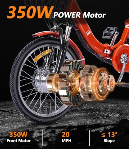 Adult Electric Tricycle 3 Wheel Bike Q8526