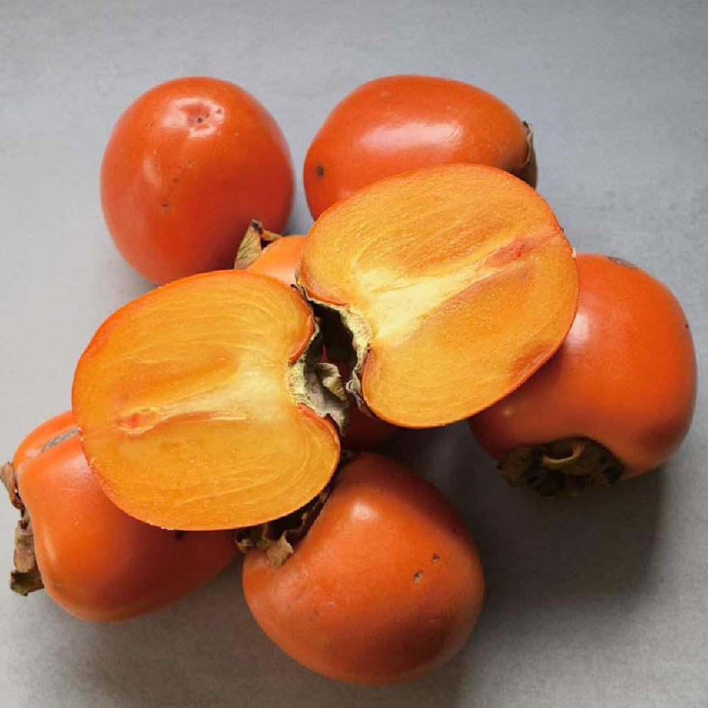 Fuyu Persimmon Seeds Sweet Edible Fruit Tree Outdoor 10Pcs N32854