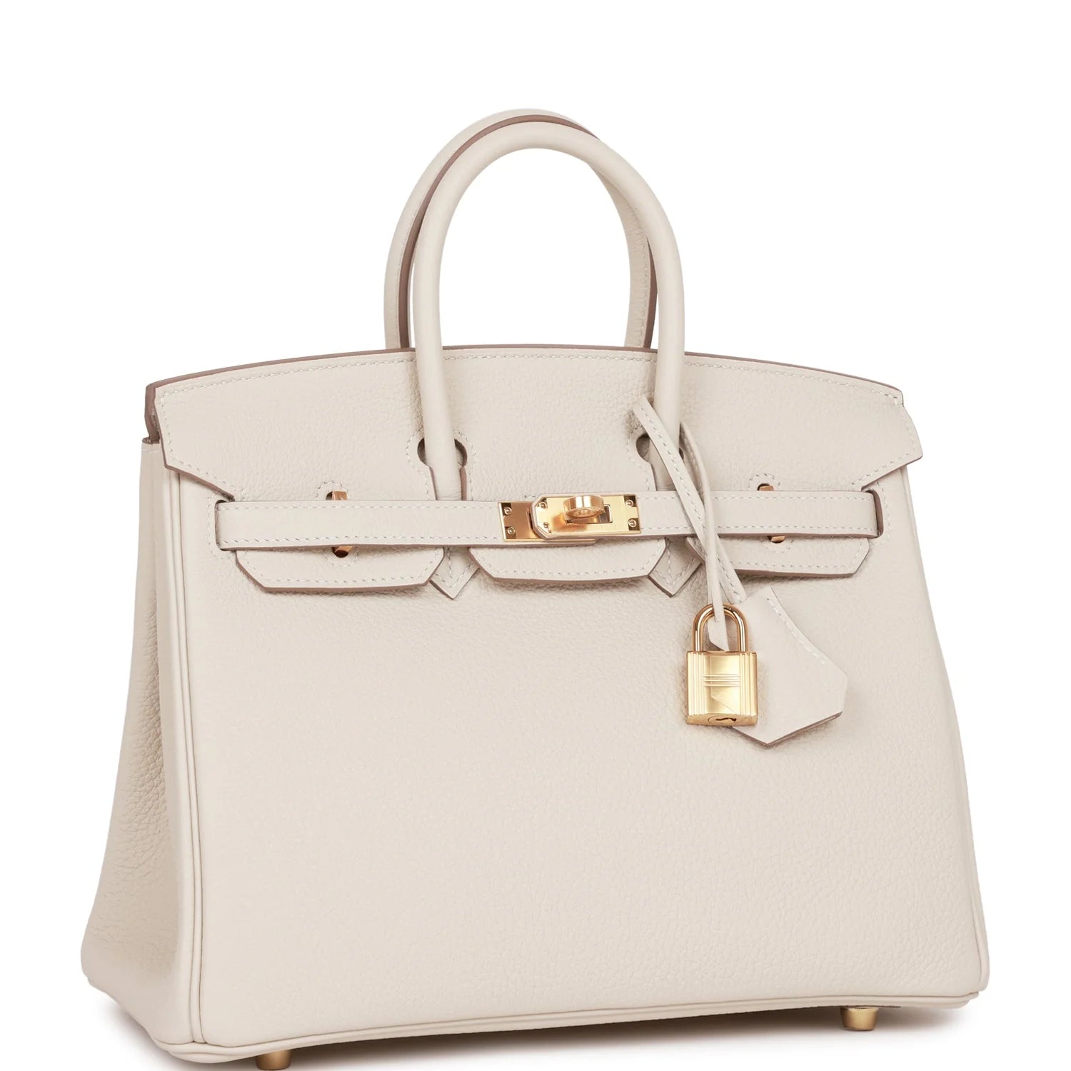 Birkin 25 Craie Togo Gold Hardware V117