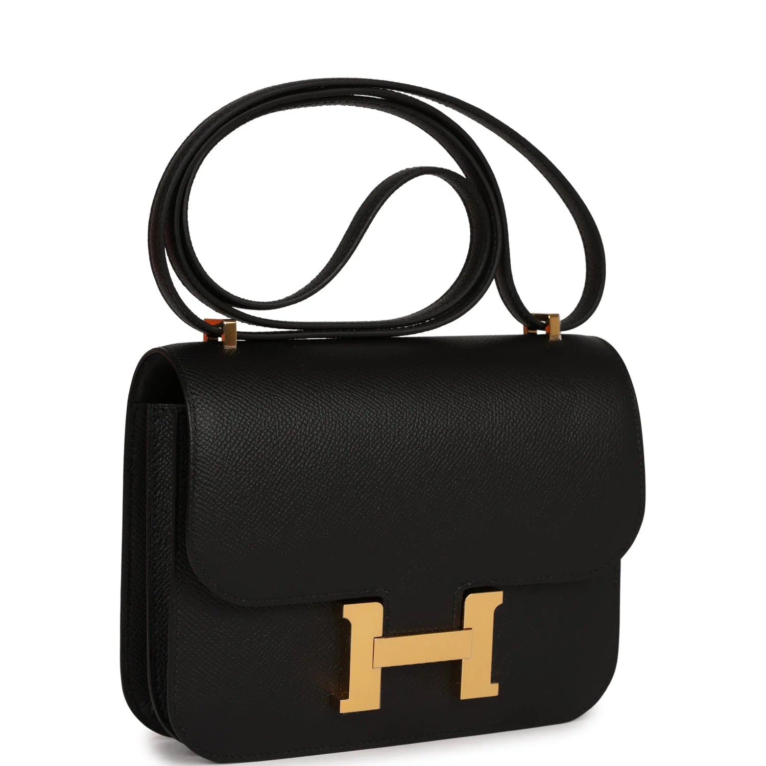 Constance 18 Black Epsom Gold Hardware L773103