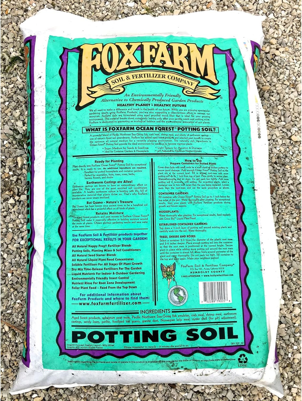 Organic Potting Soil for Indoor and Outdoor Plants (4 Pack) F36870