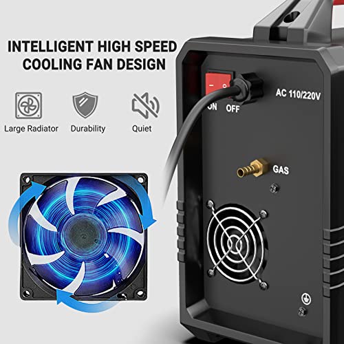 200A MIG Welding Machine, 4 in 1 Flux/Gas/Gasless/Lift/ARC/TIG, 110V/220V Dual Voltage O550539