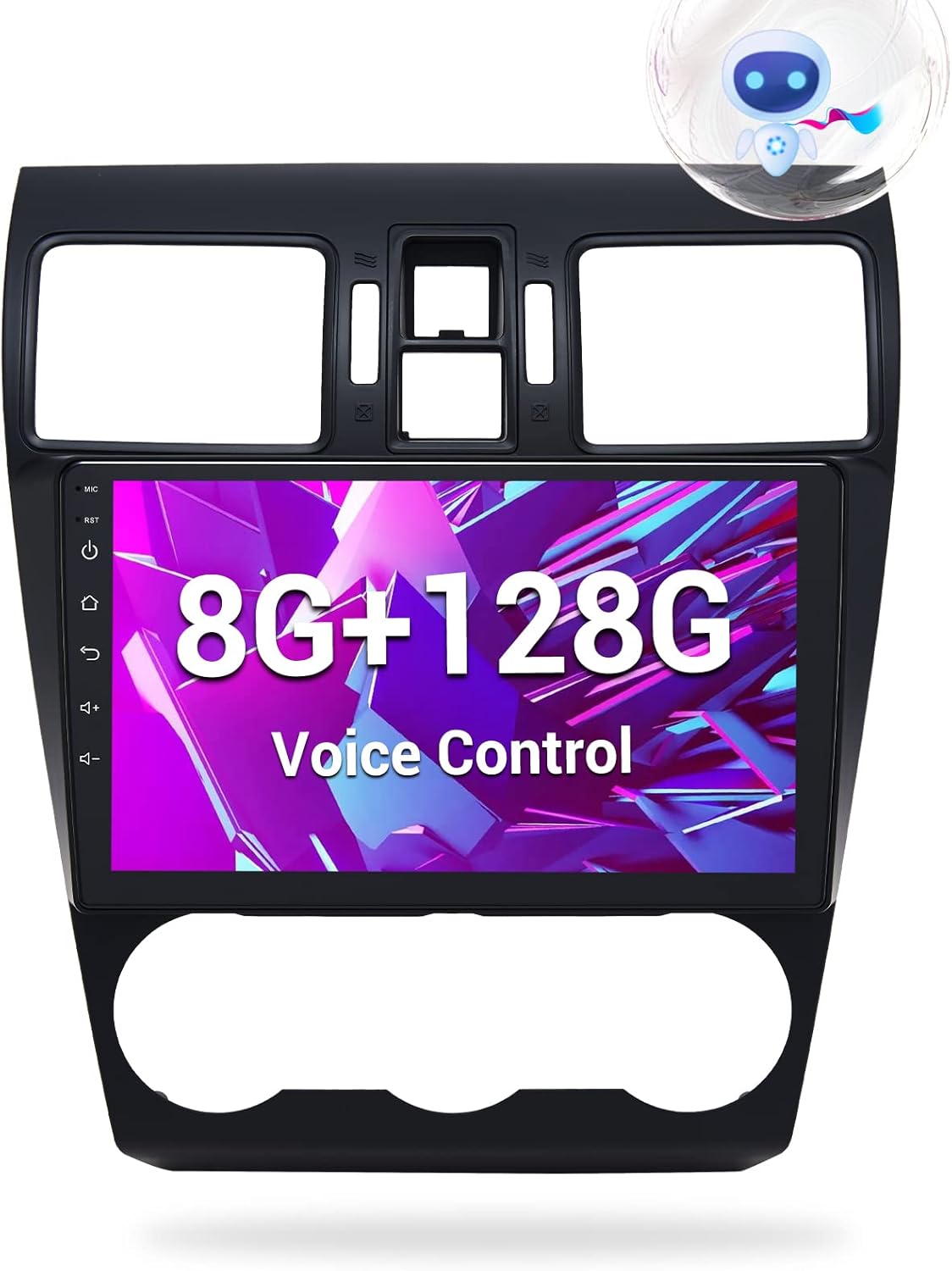 Car Stereo Bluetooth Radio with Carplay Android Auto Touch Screen Z540278