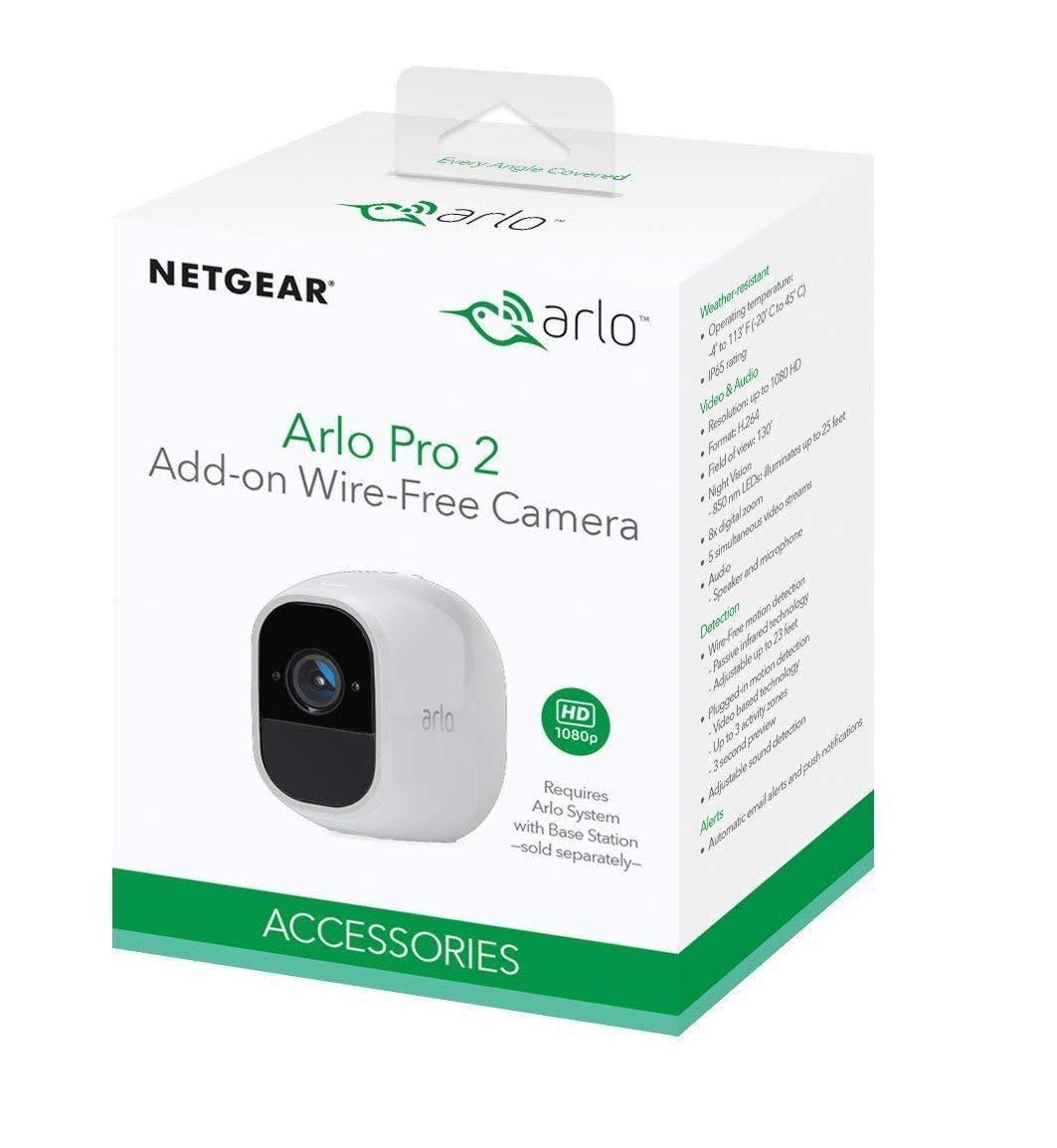 Wireless Security Camera, 1080p, Indoor/Outdoor, White S8221