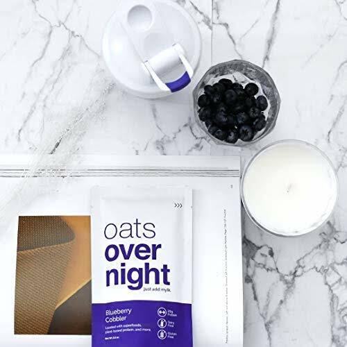 Plant-Based Blueberry Cobbler High-Protein Oatmeal L794