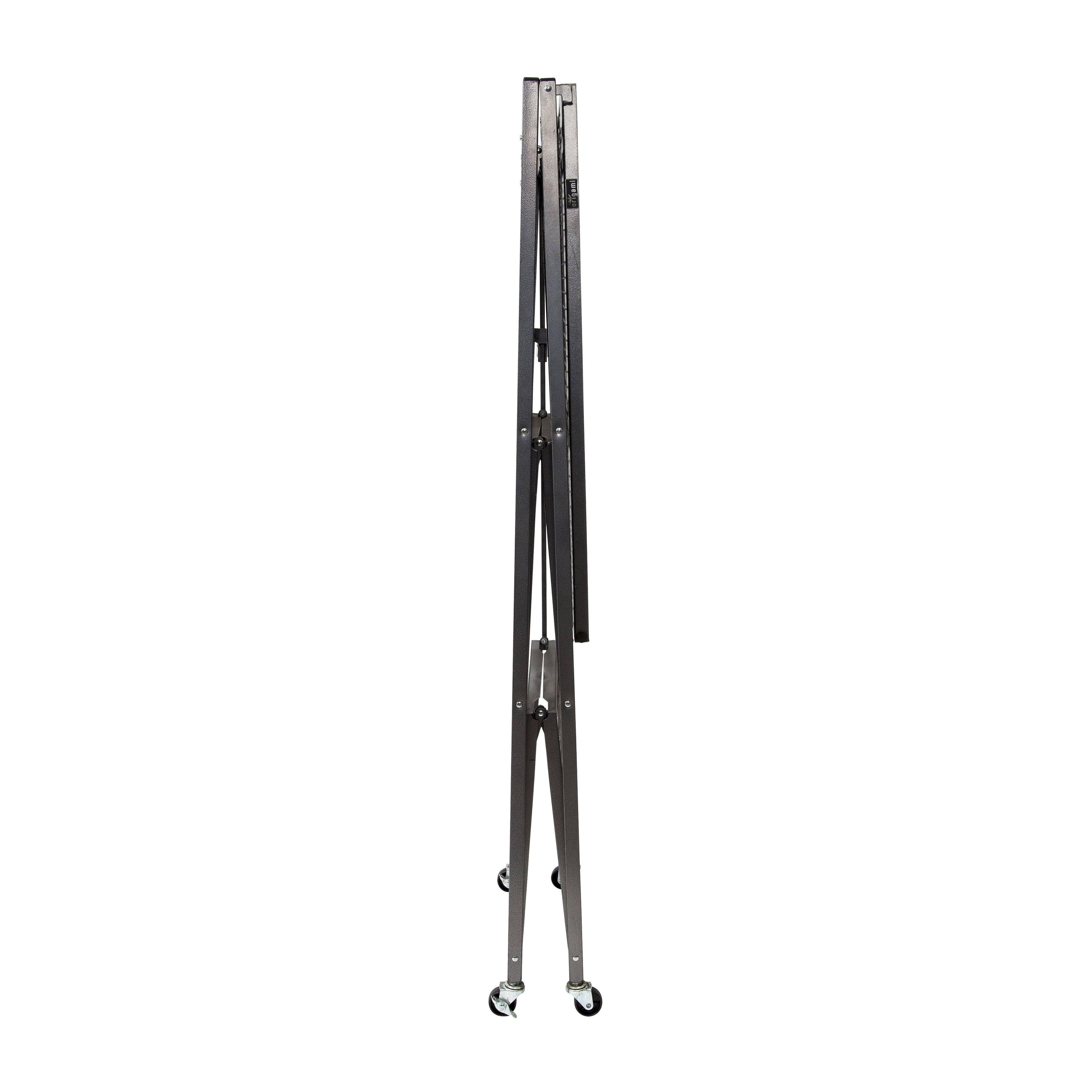 Large 4-Tier Heavy-Duty Rack with Casters - Red T34844