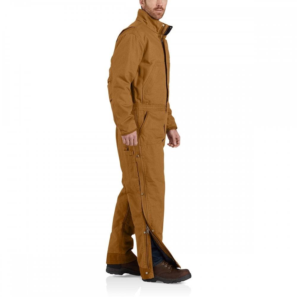 Loose Fit Washed Duck Insulated Coverall L460600