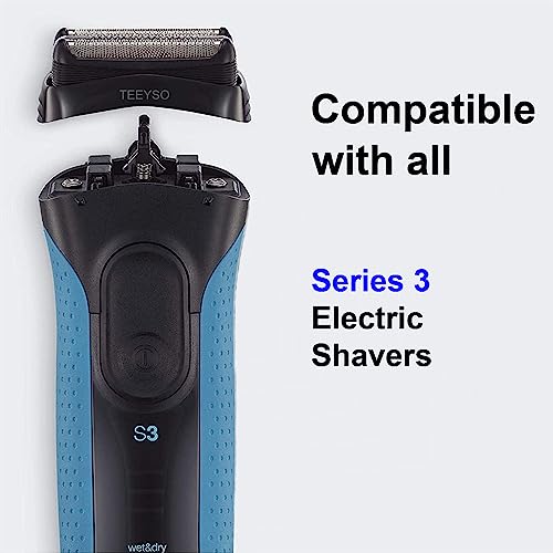 Replacement Head for Braun ProSkin Electric Shaver, Compatible with 3000s Series (2 Pack) T319