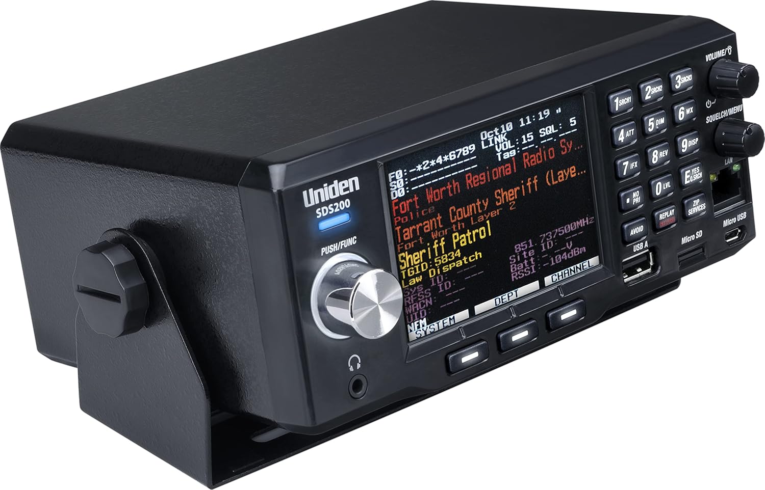 Digital Trunking Scanner Base/Mobile with True I/Q Receiver P947957