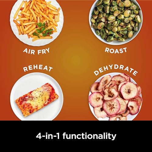 Air Fryer 4-in-1 with 5 QT Capacity, Nonstick Basket & Crisper Plate V1873