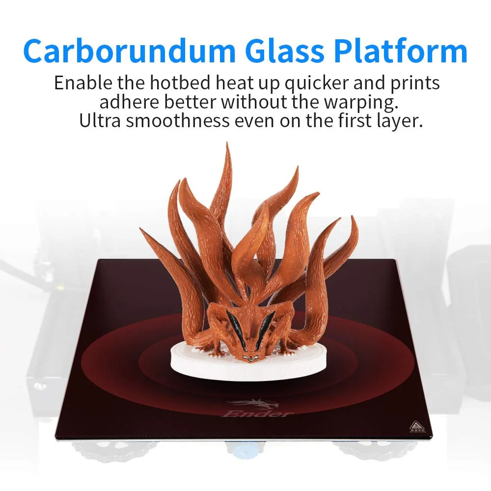 3D Printer 220x220x250mm Aluminum Black Q271354