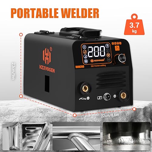 MIG Welder 110V Flux Core 3 in 1 Gasless Portable IGBT Inverter I684596