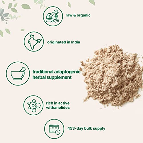 Organic Ashwagandha Root Powder, 2 Pound, No Additives P9768