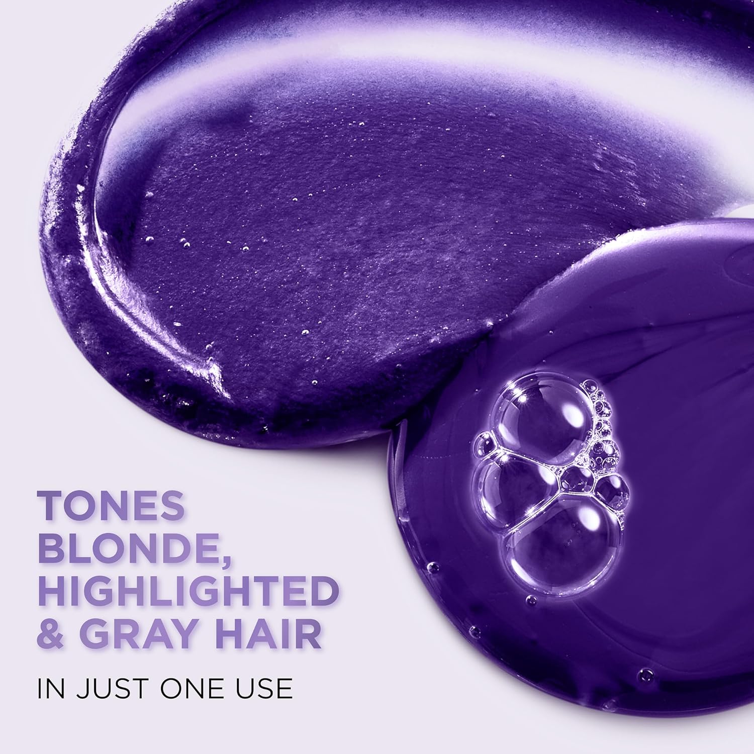 Sulfate Free Purple Shampoo and Conditioner Set for Blonde or Silver Hair D2791