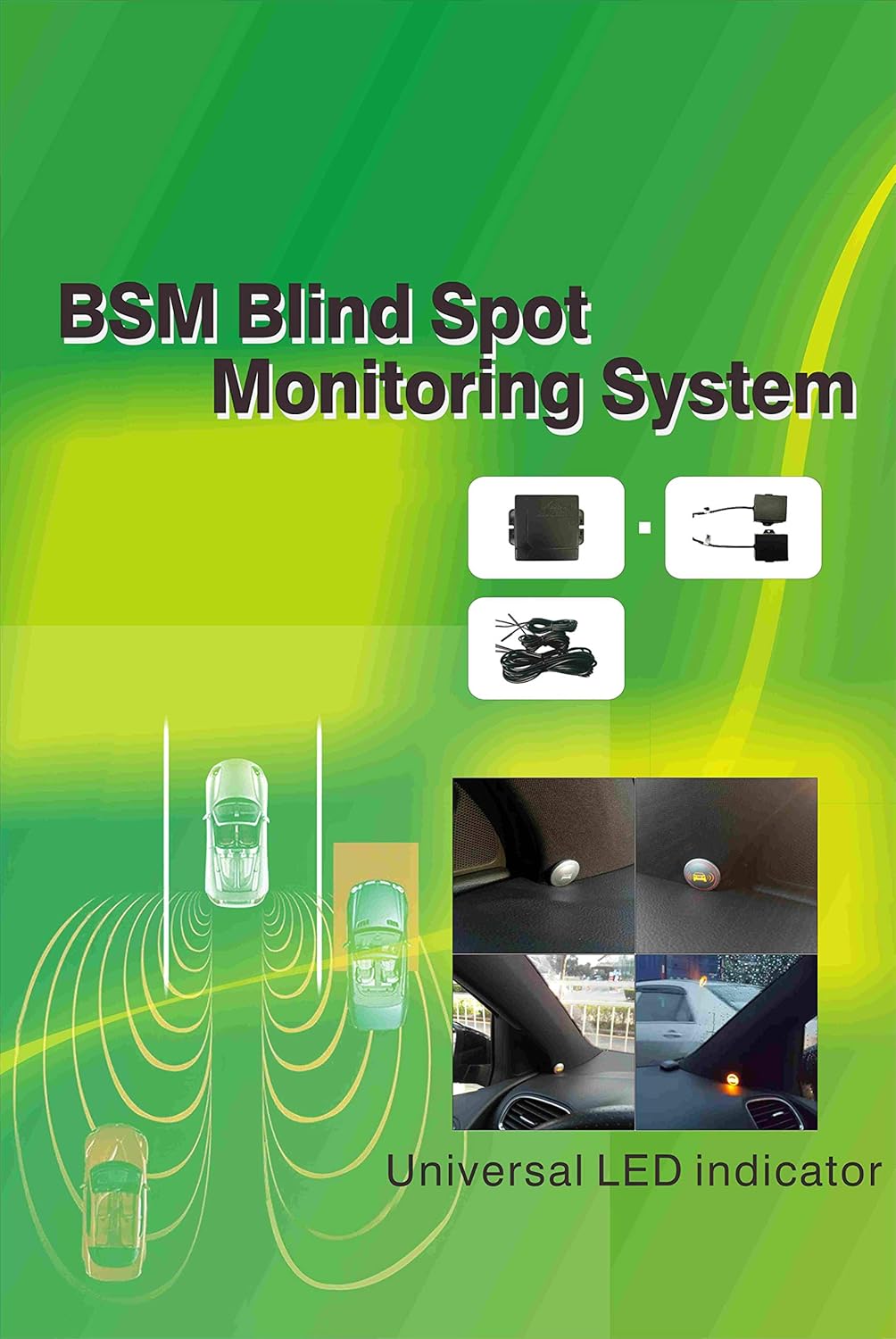 Radar Blind Spot Sensor with Rear Cross Traffic Alert System Z7005