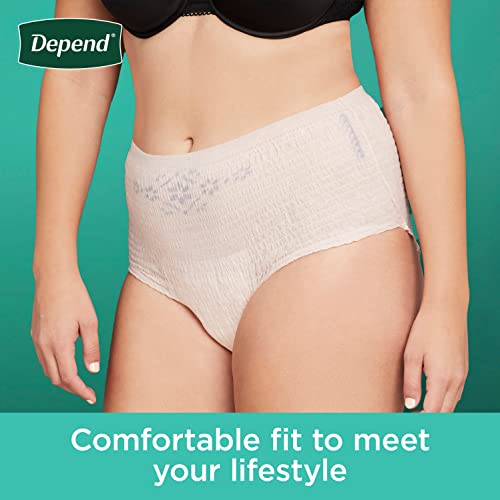 Disposable Incontinence Underwear for Women, Maximum Absorbency, Small, 80 Count K8027