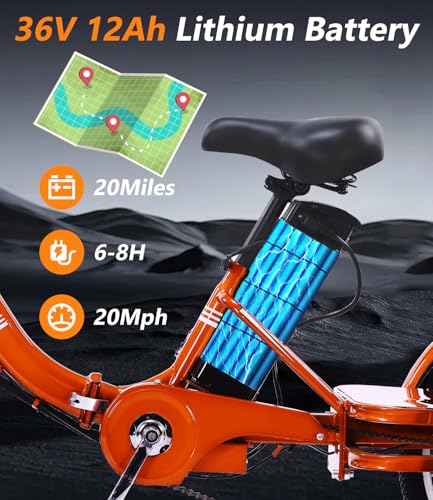 Adult Electric Tricycle 3 Wheel Bike Q8526