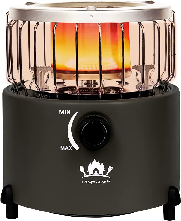 Portable Propane Heater & Stove for Camping, Ice Fishing, Hiking, and Emergency Use D319013