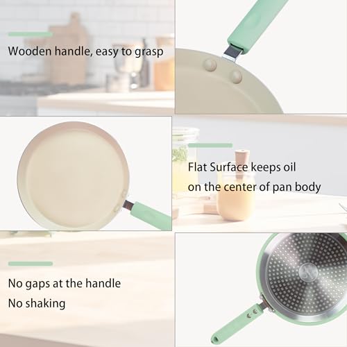 Nonstick Crepe Pan, 8.7 Inch, Induction Compatible O487