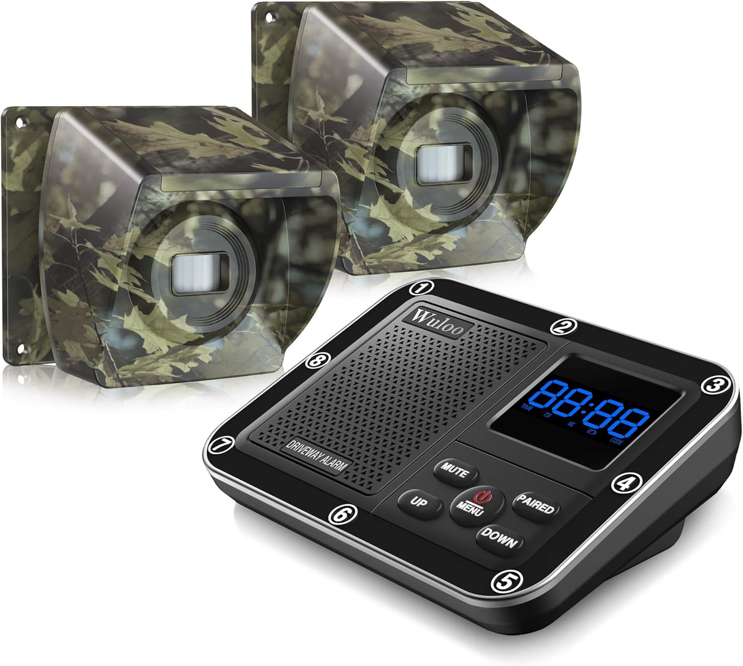 Wireless Outdoor Driveway Alarm Motion Sensor Detector System M217487