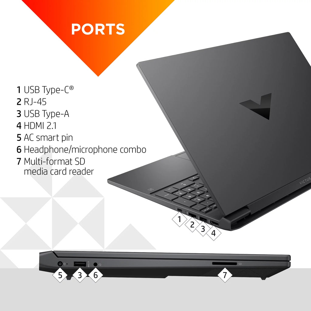 15.6" 144Hz Gaming Laptop, Intel Core i5, 16GB RAM, 512GB SSD W777989