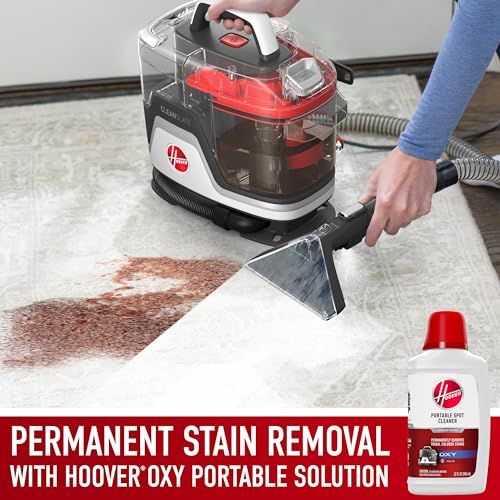 Portable Carpet and Upholstery Spot Cleaner Machine with Powerful Suction X136