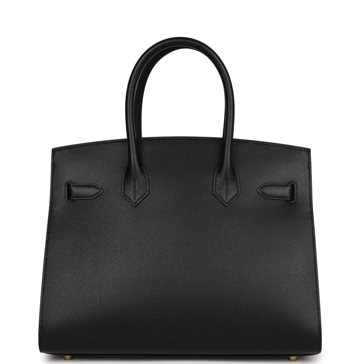 Black Epsom Leather Tote Bag F779