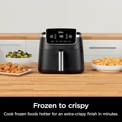 Air Fryer 4-in-1 with 5 QT Capacity, Nonstick Basket & Crisper Plate V1873