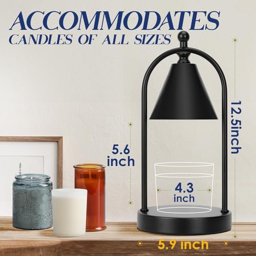 Candle Warmer Lamp with Timer, Dimmable for Bedroom T689