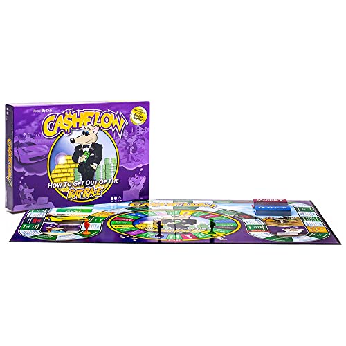 CASHFLOW Board Game, Educational Business & Finance Literacy Game for Family C579