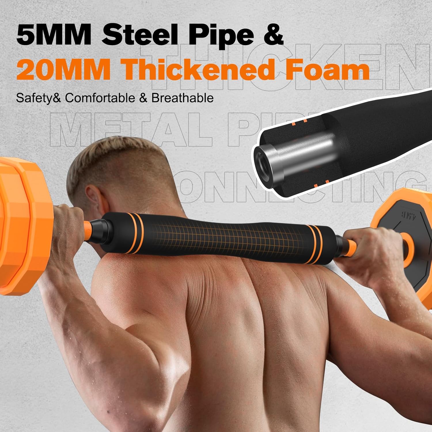 Adjustable Dumbbells 6-in-1 Weight Set for Home Gym Workout L973334