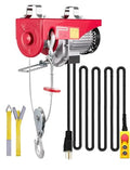 Happybuy 880 LBS Lift Electric Hoist, 110V Electric Hoist, Remote Control Electric Winch Overhead Crane Lift Electric Wire Hoist for Factories, Warehouses and Goods Lifting