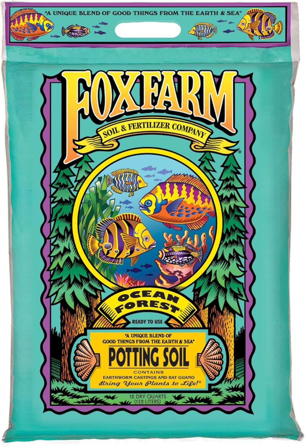Organic Potting Soil for Indoor and Outdoor Plants (4 Pack) F36870