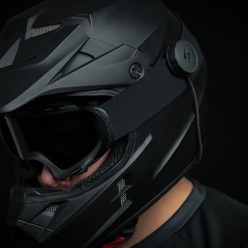 Ultra-Thin Bluetooth Motorcycle Helmet Headphones with Built-In Mic Z2641