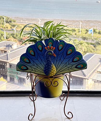 Metal Butterfly Flower Pot for Outdoor Planters J58982