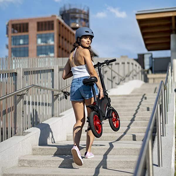 Folding Electric Bike with LCD Display, Lightweight and Portable Q84744