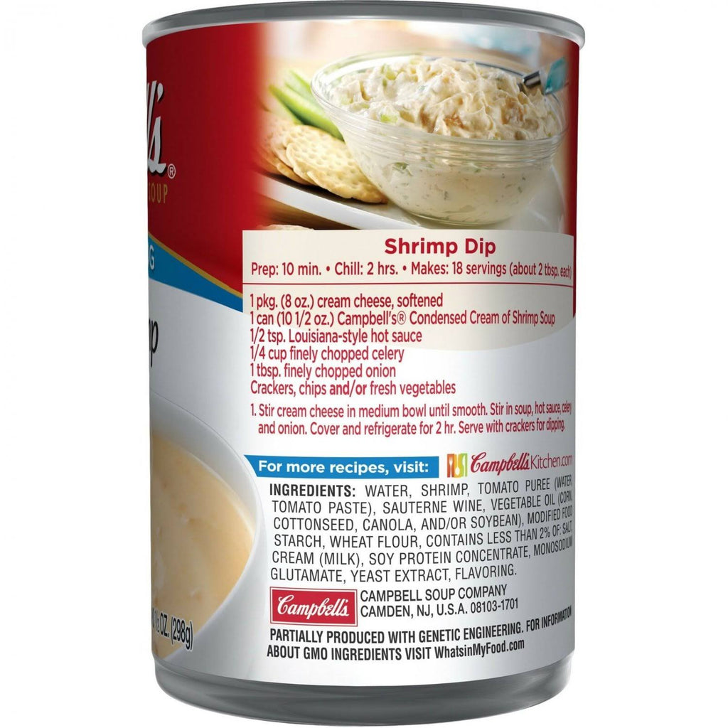Cream of Shrimp Soup 10.5 oz Can, Pack of 12 L1068